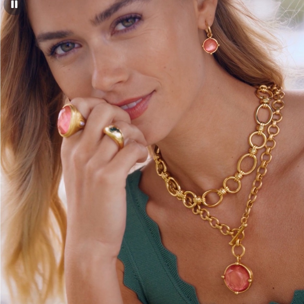 Julie Vos Gold NEW WITH TAGS - Honeybee Demi Necklace - Picture 5 of 10
